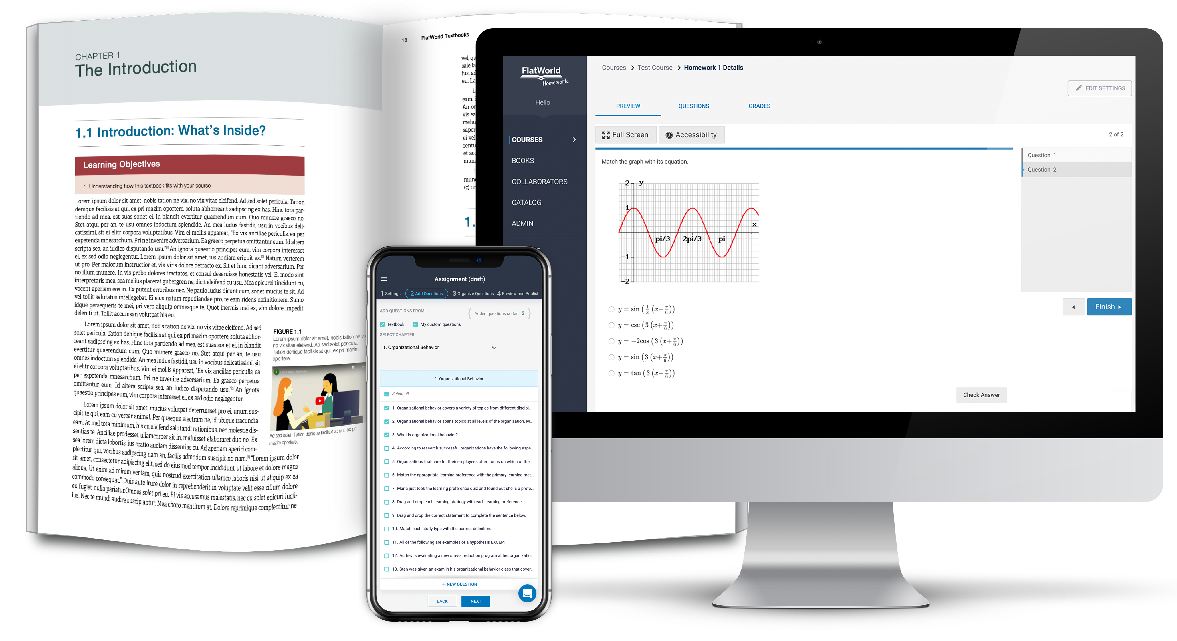 FlatWorld Textbooks in Multiple Formats